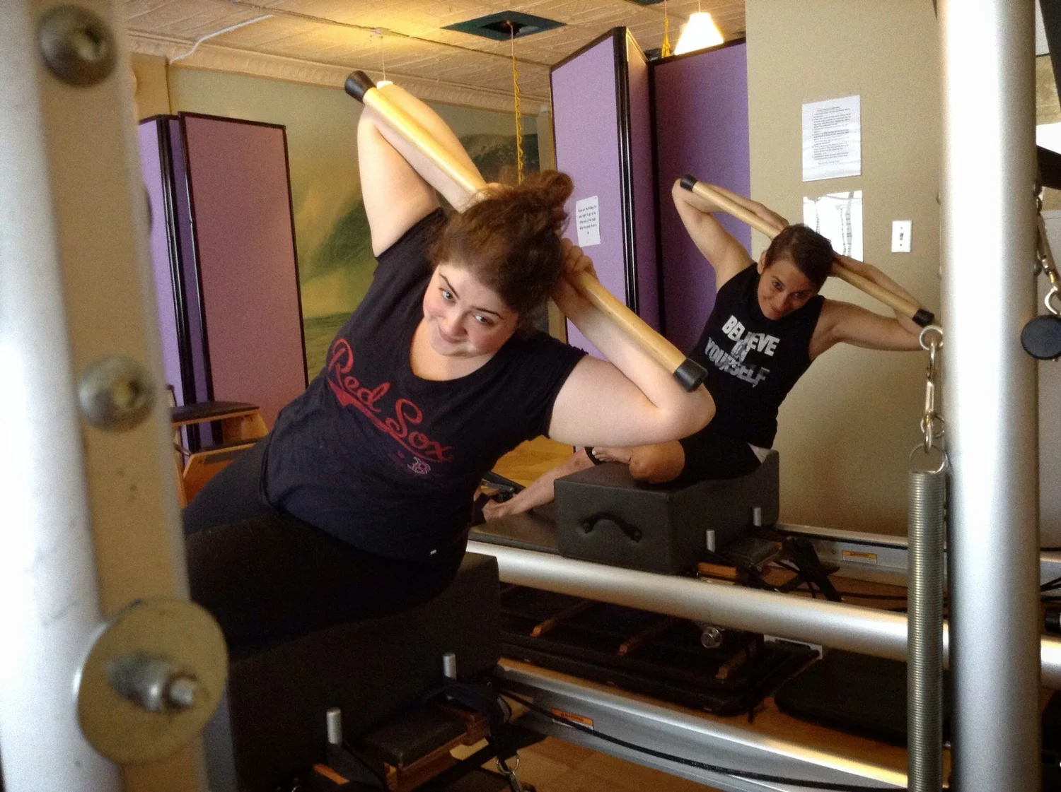 Pilates side situp