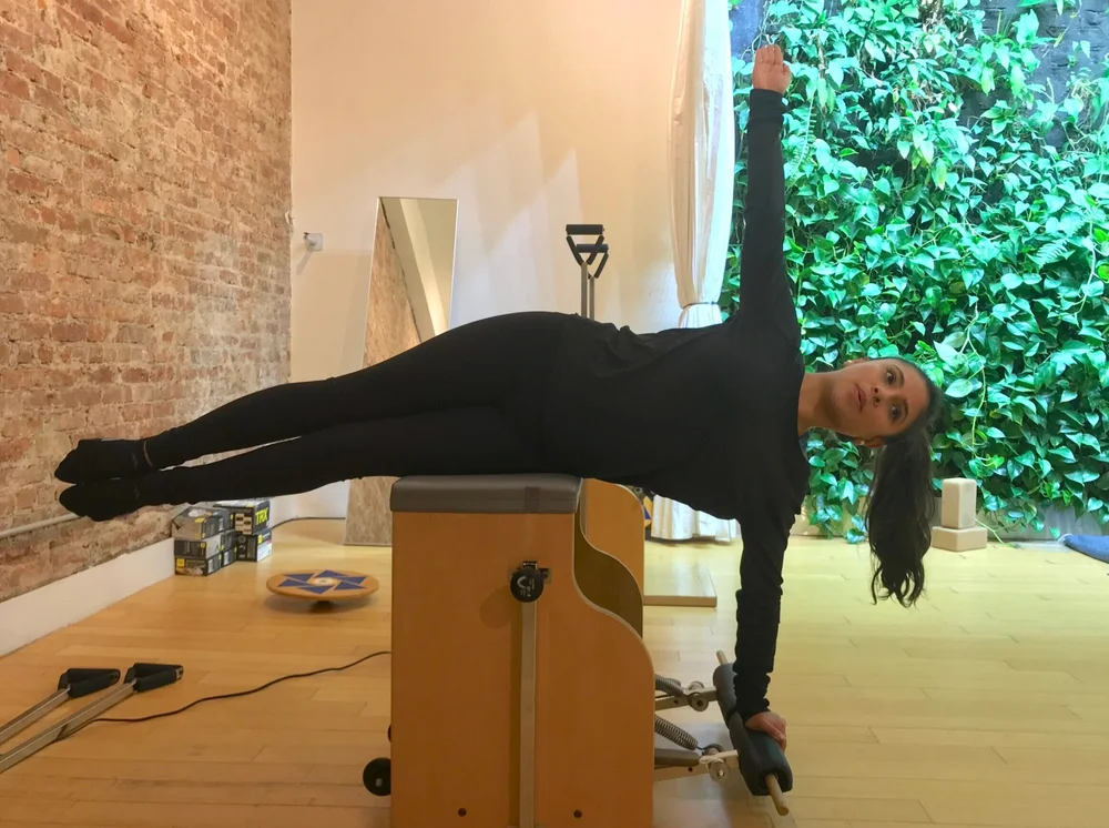 Pilates chair exercise