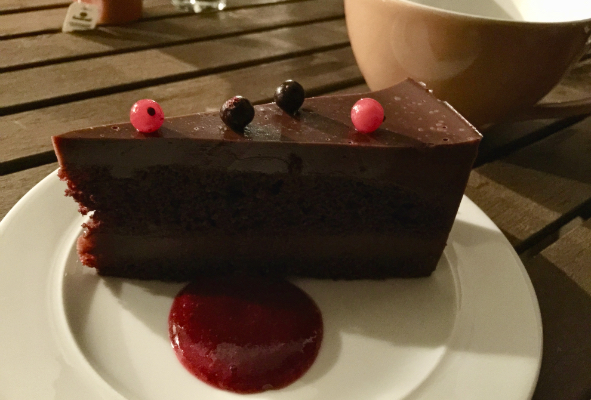 Dessert at the retreat